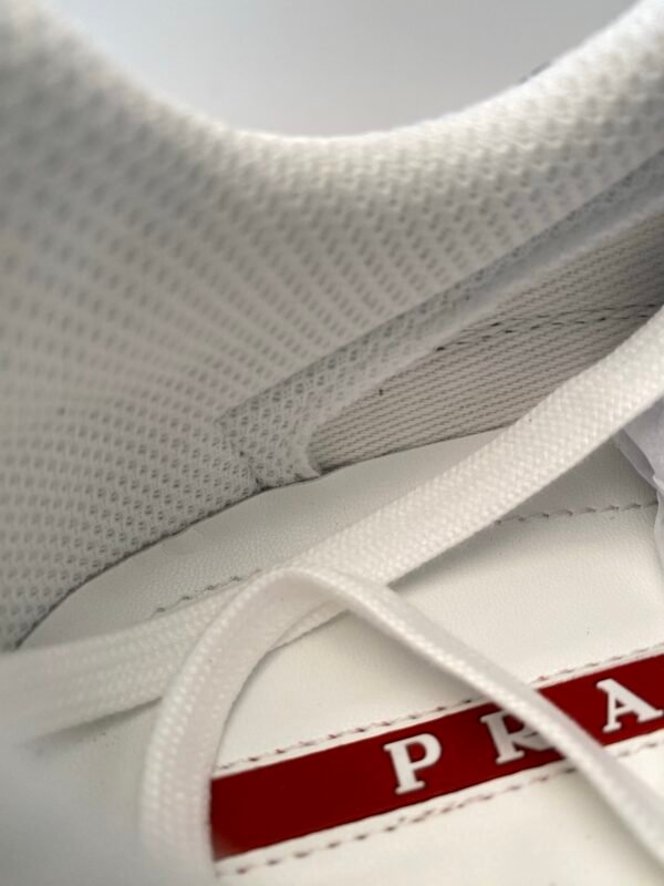 daeb2a95 PRDA Trainers with Mesh and Contrast Smooth Overlays - Green