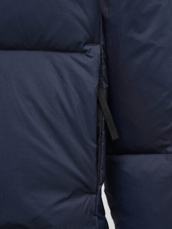 CG Zip-Up Puffer Jacket - Navy Blue