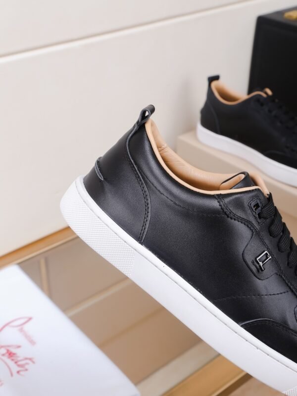 CLB Low-Top Trainers with Studded Toe Detail - Black