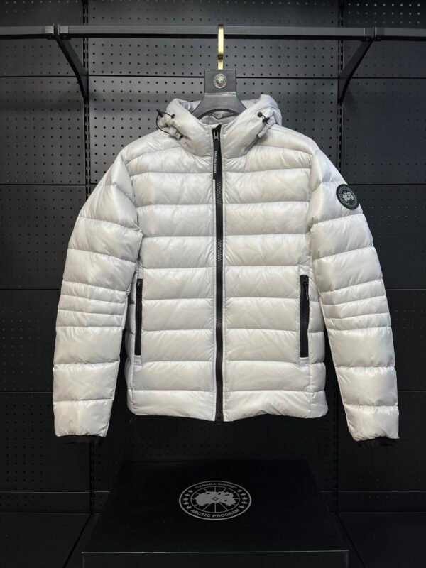 CG Hooded Puffer Jacket - White