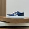e0922c7a PRDA Low-Top Trainers in Navy Blue with White Sole