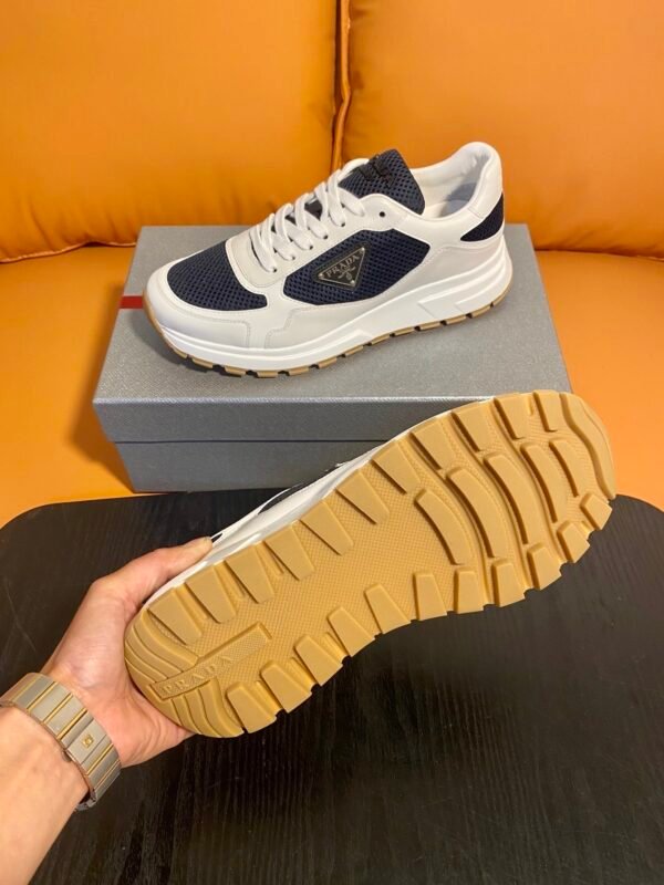 e19454dc PRDA Trainers with Breathable Mesh Panels - Black/White