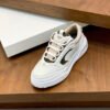 e1fbaed8 FND Low-Top Trainers with Subtle Beige Accents - White