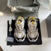 BLNCG Low-Top Trainers with Yellow Accents - White/Grey