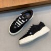 e36d82fc FND Low-Top Chunky Trainers with Raised Panel Detail - Black