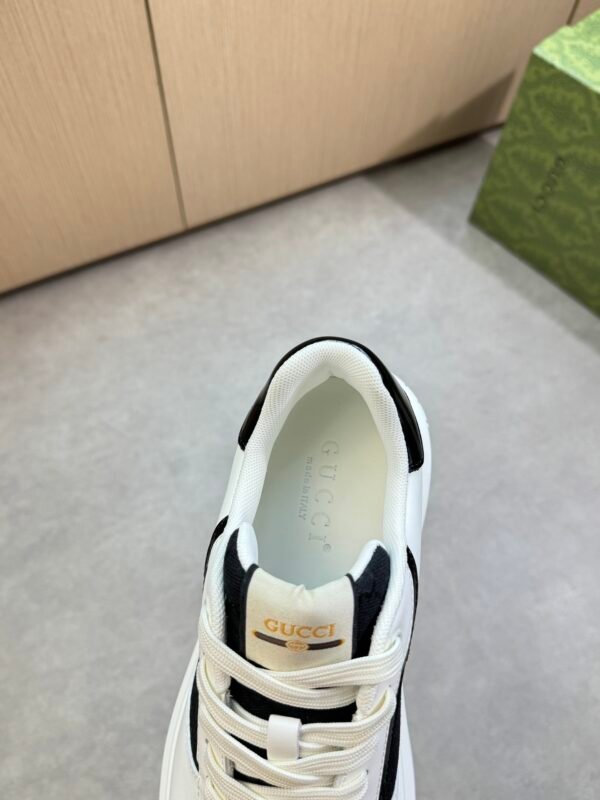 GCCI Trainers with Black Contrast Panels