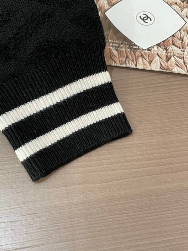 FND Embroidered Logo Crew Neck Jumper - Black