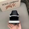 DG Low-Top Trainers with Black & White Contrast Panels
