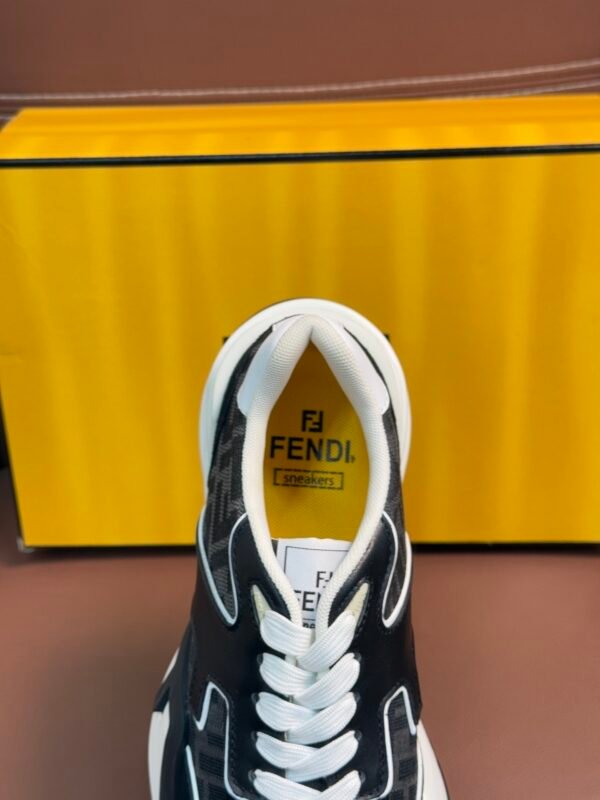 e61e07ad (1) FND Monogram Trainers with White Details - Black