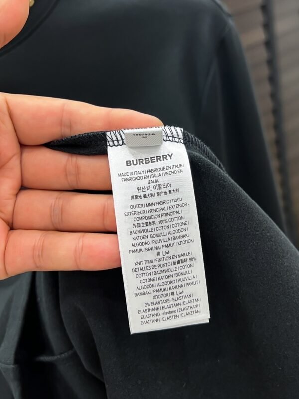 BRBY Crew Neck Jumper with Emblem Detail