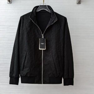 FND Zip-Up Jacket - Black