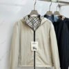 BRBY Hooded Check Jacket