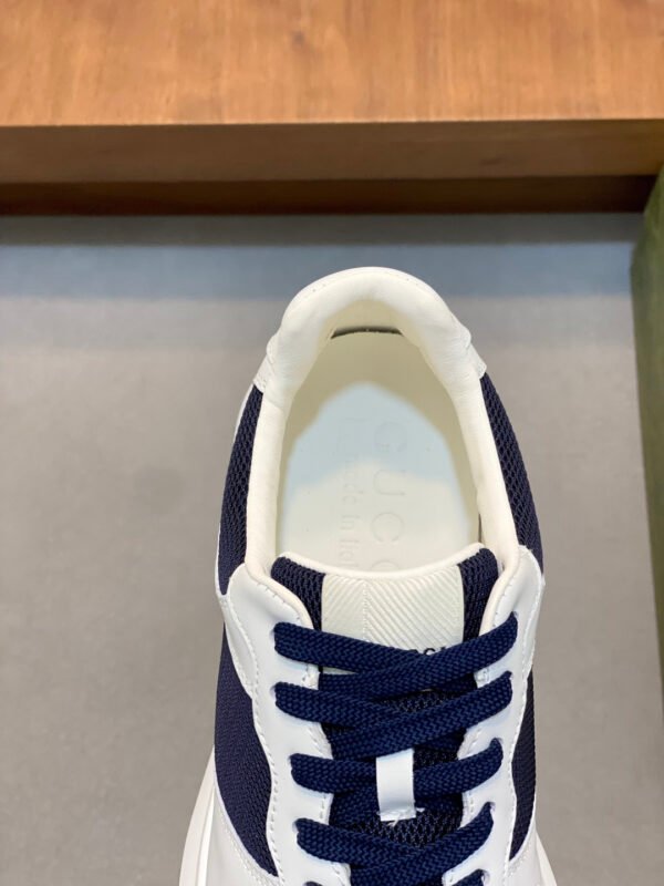 GCCI Trainers with Navy Contrast Panels