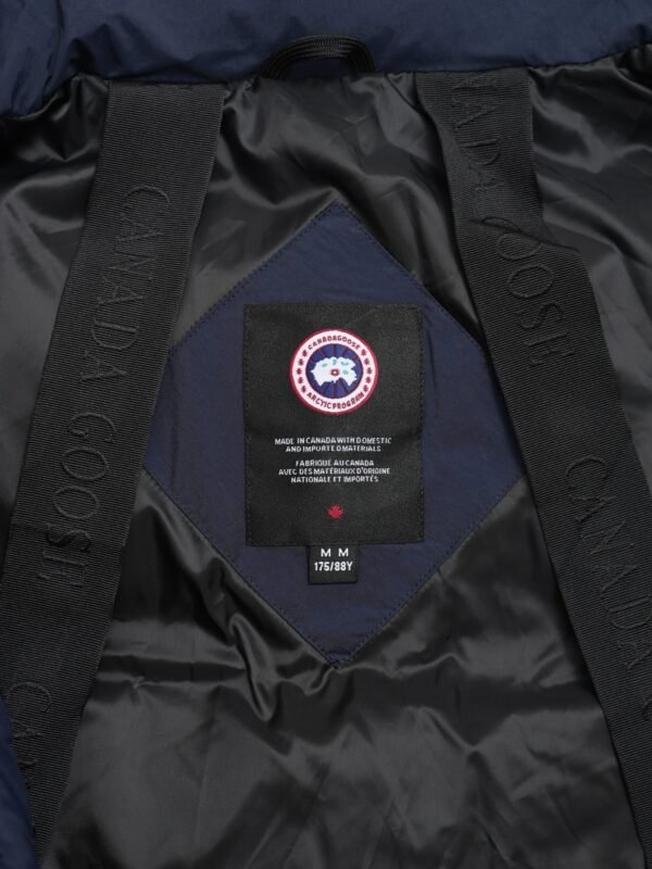 CG Zip-Up Puffer Jacket - Navy Blue