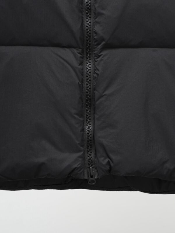CG Zip-Up Puffer Jacket - Black