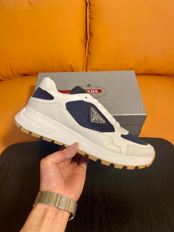 ebc9085d PRDA Trainers with Breathable Mesh Panels - Black/White