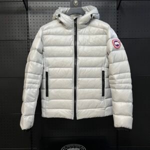 CG Hooded Puffer Jacket - White