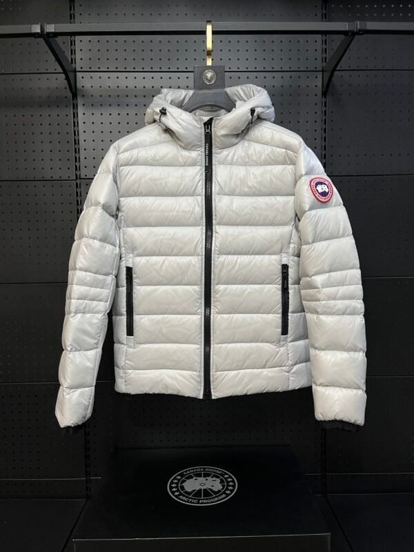 CG Hooded Puffer Jacket - White