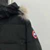 CG Hooded Puffer Jacket with Faux Fur Trim - Black