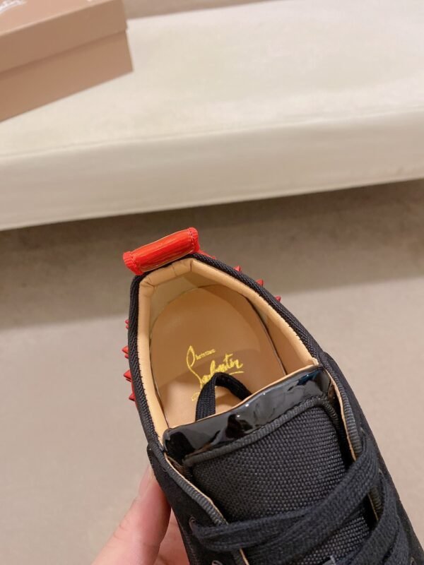 eceadfe6 CLB Low-Top Trainers with Studded Toe and Heel Detail - Black