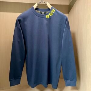 FND Crew Neck Jumper - Navy Blue