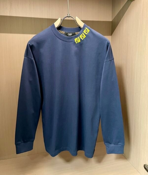 ef68f808 FND Crew Neck Jumper - Navy Blue