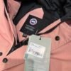 ef7b4aeb CG Fur-Trim Hooded Jacket with Utility Pockets - Blush Pink