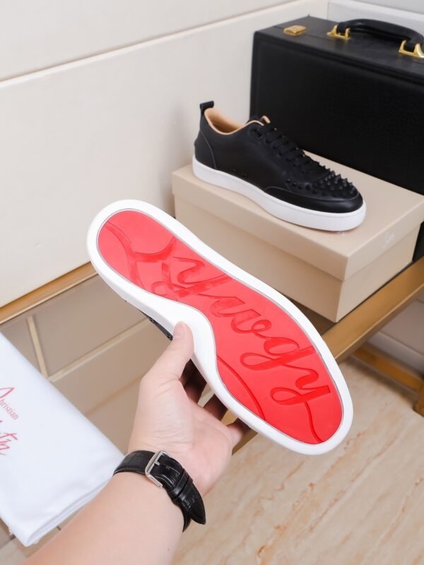 CLB Low-Top Trainers with Studded Toe Detail - Black