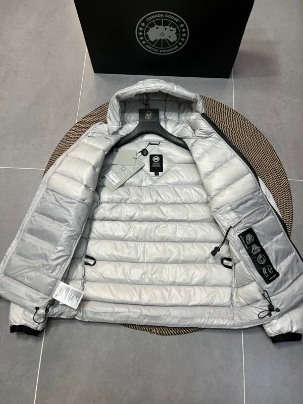CG Hooded Puffer Jacket - White