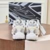 OFFW Mesh Trainers with Graphic Panel Details - White