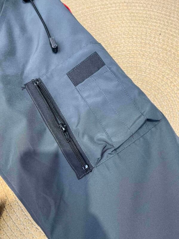 f5fd77e3 CG Fur-Trim Hooded Jacket with Utility Pockets - Grey