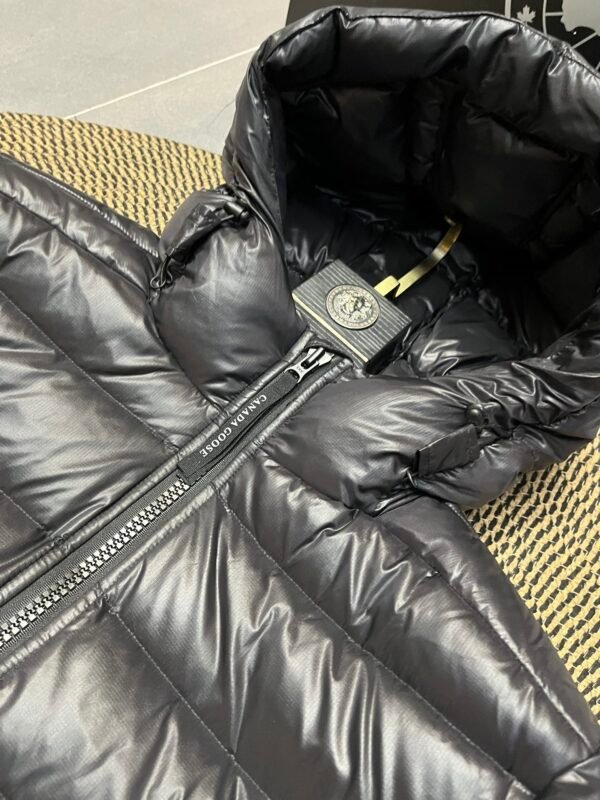 CG Hooded Puffer Jacket - Black