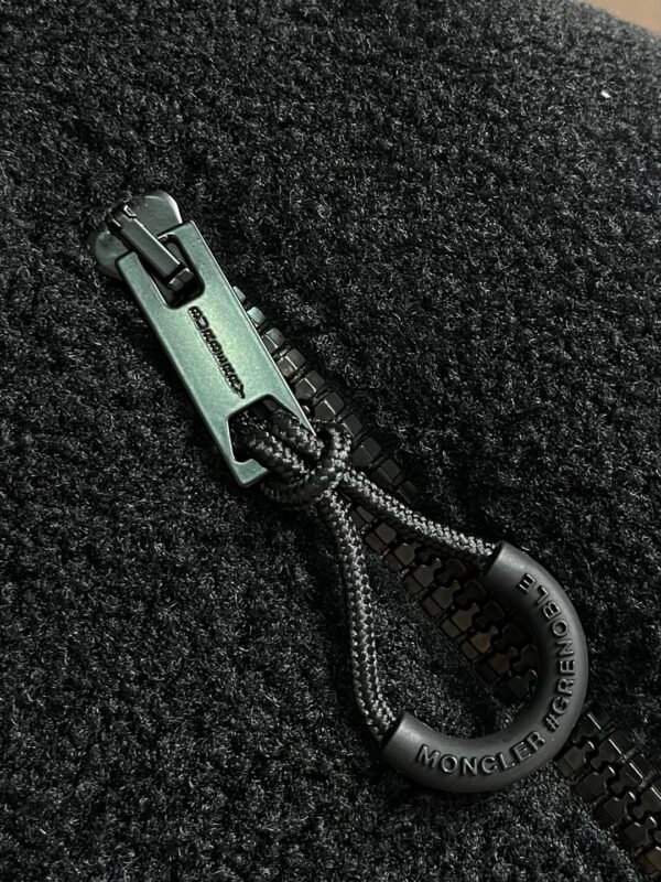 BRBY Hooded Fleece Hybrid Jacket - Black