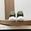 GCCI Trainers with Contrast Panels and Textured Sole - Olive Green