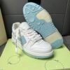 OFFW Trainers with Ice Blue Contrast Panels