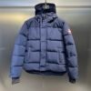 CG Quilted Hooded Puffer Jacket - Blue