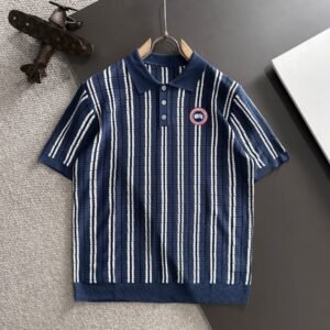 CG Stripped Polo Shirt – Blue