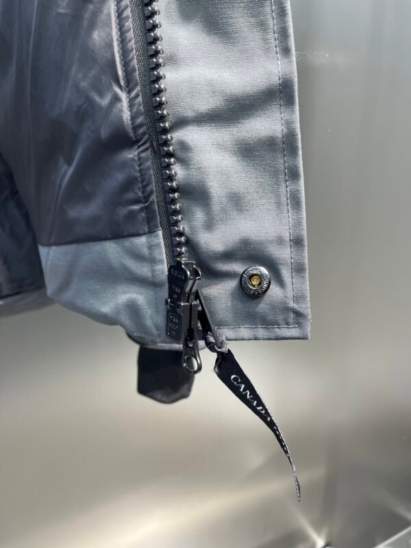 CG Quilted Hooded Puffer Jacket - Charcoal Grey