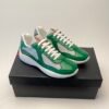 fceb61d6 PRDA Trainers with Mesh and Contrast Smooth Overlays - Green
