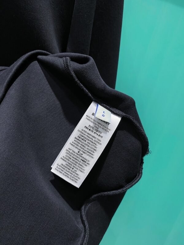 ff329e5f BRBY Check Elbow-Patch Hooded Jumper - Black