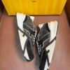 ffa6ae98 (1) FND Monogram Trainers with White Details - Black