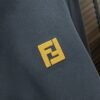 FND Pullover Hoodie with Chest Emblem Detail